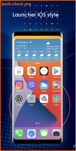 XLauncher Center screenshot