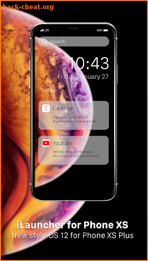 xLauncher for Phone XS - iLauncher for OS 12 screenshot