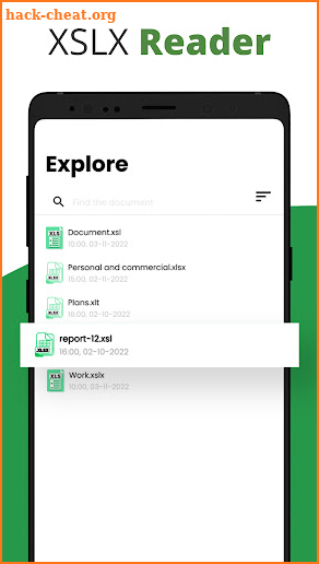 XLSX Reader - XLS viewer screenshot