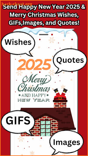 Xmas & New Year Wishes 2025 screenshot