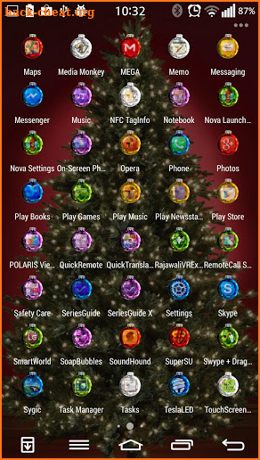 Xmas ball Icon Pack screenshot