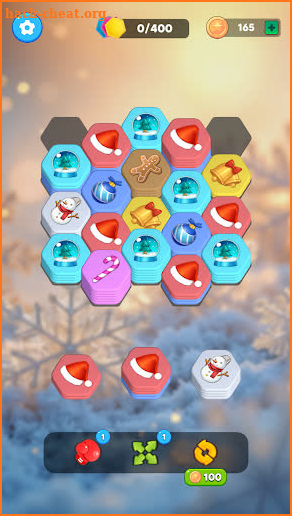 Xmas Hexa Sort Puzzle screenshot