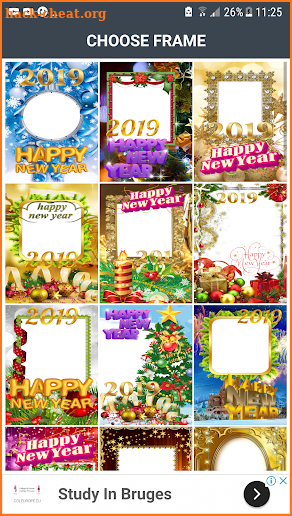 xmas photo frames and stikers 2019 screenshot