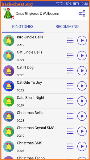 Xmas Ringtones & Wallpapers screenshot