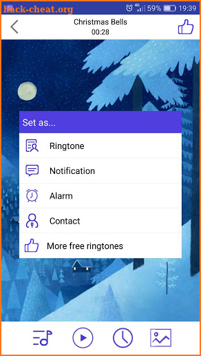 Xmas Ringtones & Wallpapers screenshot