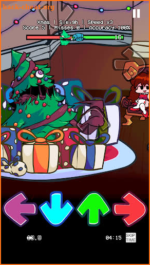 Xmas Tree in FNF Mod screenshot