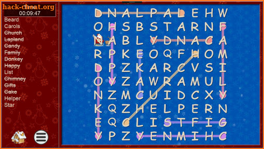 Xmas Word Search screenshot