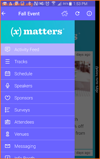 xMatters Events screenshot