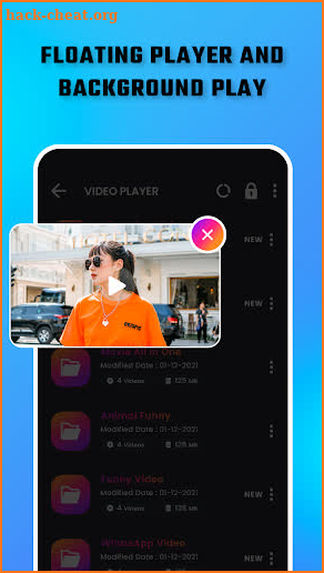 XNX Video Player - Full HD Video mp3 Music Player screenshot