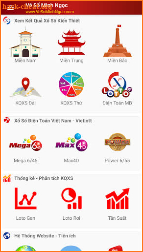 Xổ Số Minh Ngọc,Trực tiếp KQXS XSMN XSMB Vietlott screenshot