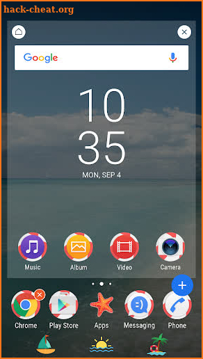 Xperia Theme | Summer screenshot