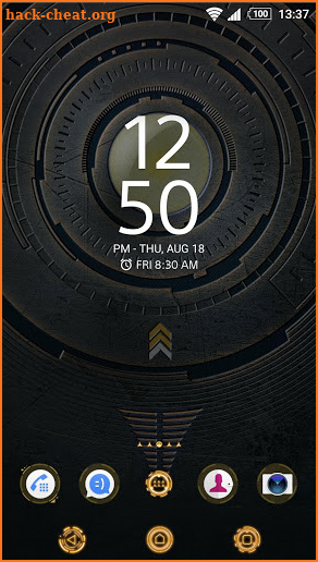 XPERIA™ Dark Matter Theme screenshot
