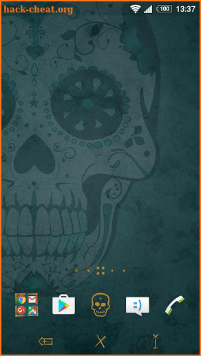 XPERIA™ Dia de Muertos Theme screenshot