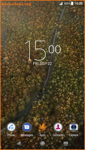 XPERIA™ Magical Autumn Theme screenshot