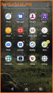 XPERIA™ Magical Spring Theme screenshot