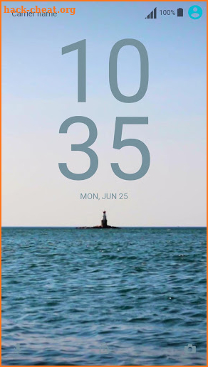 XPERIA™ Shoreline Theme screenshot