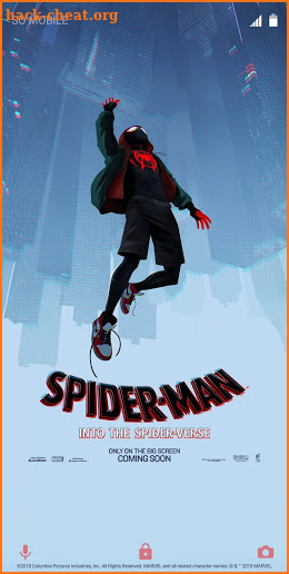 Xperia™ Spider-Man: Into the Spider-Verse Theme screenshot