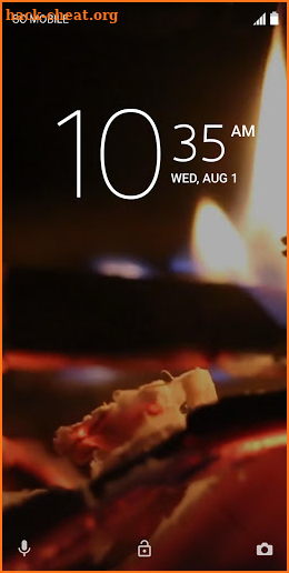 XPERIA™ The Four Elements - Fire Theme screenshot