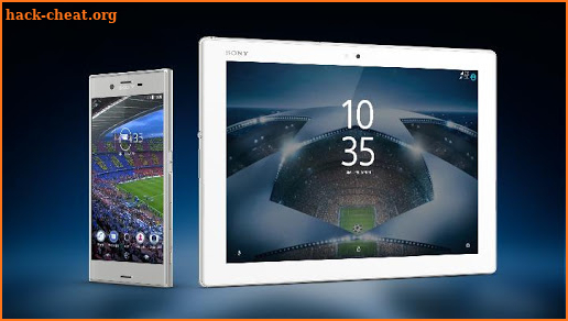 Xperia™ UCL FC Barcelona Theme screenshot