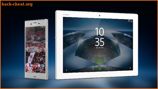 Xperia™ UCL Liverpool F.C. Theme screenshot