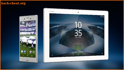 Xperia™ UCL Real Madrid C.F. Theme screenshot