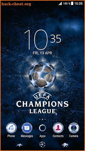 Xperia™ UCL Real Madrid C.F. Theme screenshot