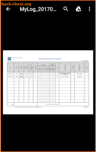 XperienceLog - Aircraft Maintance Engineer Logbook screenshot