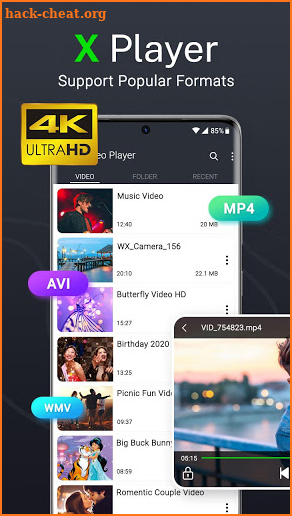 Xplayer – Video Player All Format screenshot