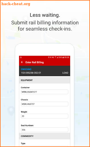 XPO Intermodal Fleet screenshot