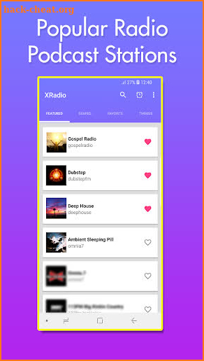 XRadio - Free Podcast & Radio Player screenshot