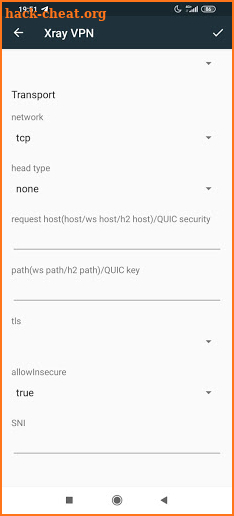 XRAY VPN  - VLESS VMESS Trojan screenshot