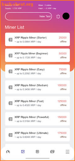 XRP Ripple Miner screenshot