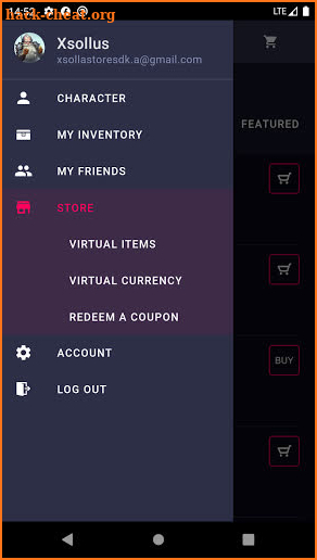 Xsolla Game Commerce Starter Kit Demo screenshot