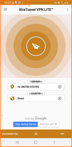 XtraTunnel VPN ssl/ssh/http Tunnel VPN screenshot