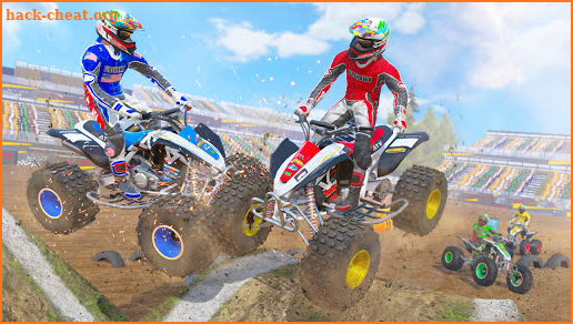 Xtreme Quad Bike Demolition Derby Racing Stunts screenshot