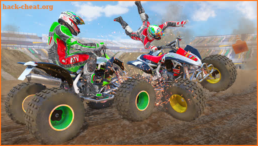 Xtreme Quad Bike Demolition Derby Racing Stunts screenshot