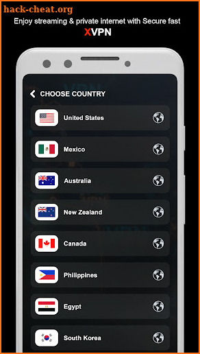 XVPN - Unlimited VPN Proxy screenshot