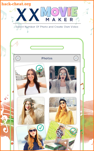 XX Photo Video Maker With Music - XX Movie Maker screenshot