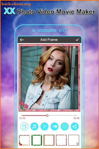 XX Photo Video Movie Maker with Music : 2018 Movie screenshot