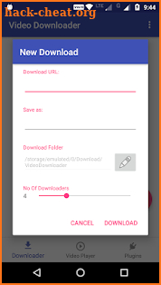 XX Video Downloader screenshot