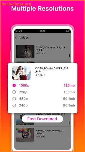 X.X. Video Downloader - Free All Video Downloader screenshot