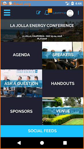 XXVII La Jolla Energy Conference screenshot