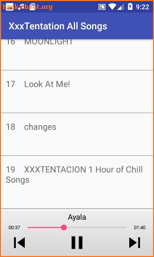 Xxxtentacion All Songs screenshot