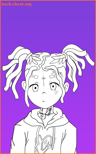 XXXTentacion Coloring Book screenshot