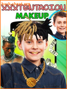 XXXTentacion Hair Photo Editor screenshot