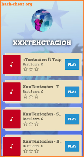 XXXtentacion Piano Tiles Game screenshot