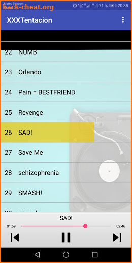 XXXTENTACION Songs screenshot