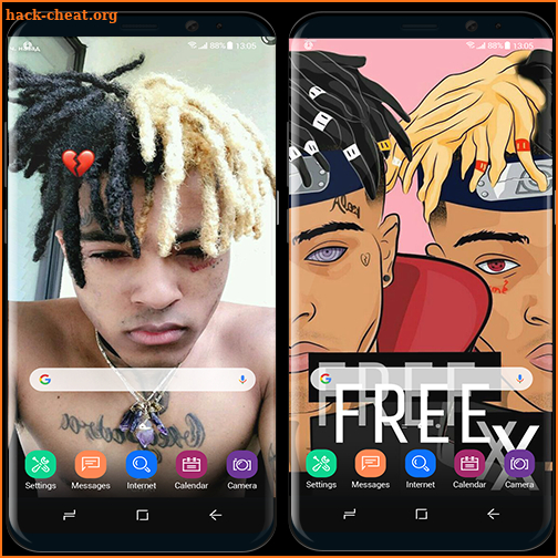 XXXTentacion Wallpapers Rap Hip hop 2018 screenshot