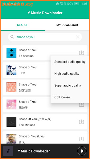 Y Music - Free Music & Player & MP3 Downloader screenshot