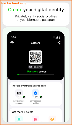 Y Passport screenshot